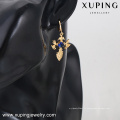 27927-Xuping Jewelry boucles d&#39;oreilles en or croisées religion ladies